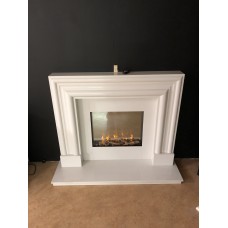 Bolection- Marble Fireplace