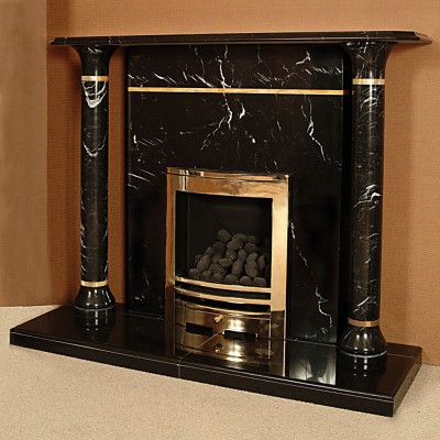 The Pharaoh Marble Fireplace