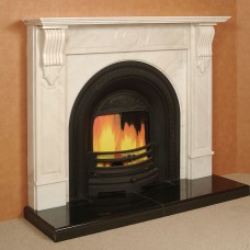 The Senegal Marble Fireplace