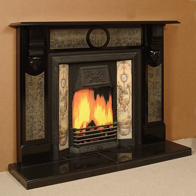 The Damascus Slate Fireplace