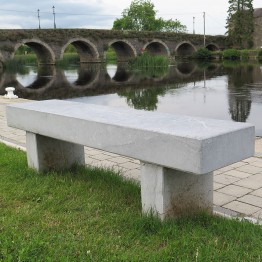 Limestone Bench