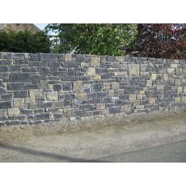 Dark Limestone Split Building Stone